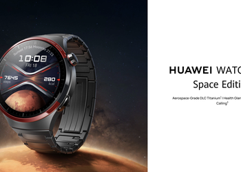 The Huawei Watch 4 Pro Space Edition with a titanium case, sapphire crystal and a price of €649 has made its global debut
