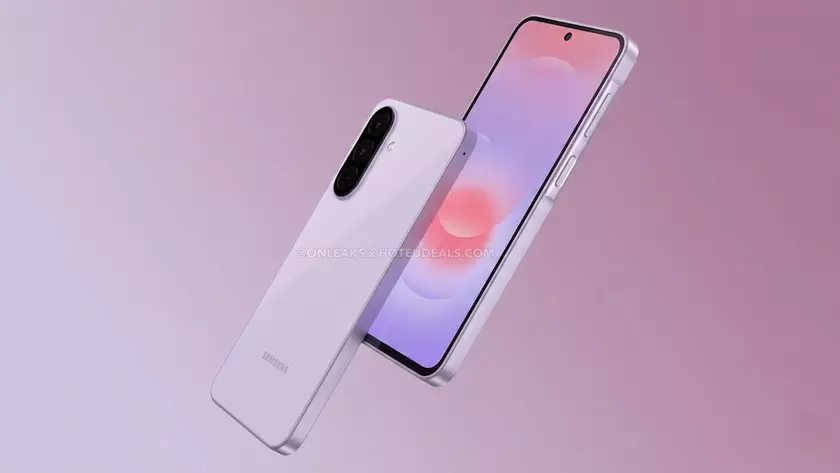 Рендер смартфона Samsung Galaxy A27 в чехле