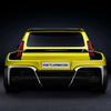 Ескіз переднього виду Renault 5 Turbo 3E