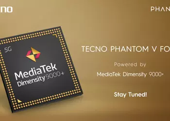 Tecno unveils Phantom V Fold smartphone with MediaTek Dimensity 9000+ processor at MWC 2023