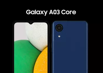 Samsung Galaxy A03 Core: ultra-budget with Unisoc SC9863A processor, two cameras and 5000 mAh battery