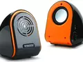 Компактная акустика Konoos KNS-PU50, работающая от сети, USB и батареек