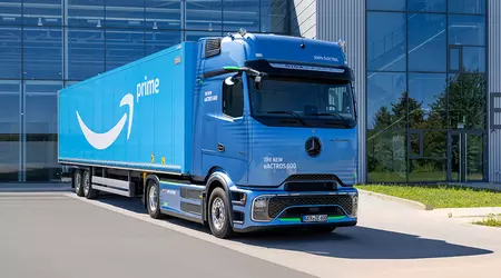 Amazon has ordered more than 200 Mercedes-Benz eActros 600 electric trucks
