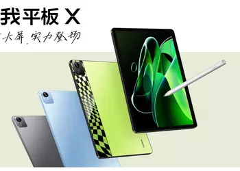 realme Pad X: 11" 2K Display, Snapdragon 695 Chip, Quad Speakers with Dolby Atmos and 8340mAh Battery for $193