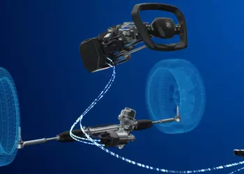 ZF has equipped the NIO ET9 with a fully electronic steering system