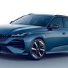 Обновленный Peugeot 308 SW, вид сбоку