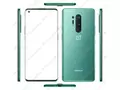 OnePlus 8 Pro появился на официальном пресс-рендере в зелёном цвете, с квадро-камерой и «дырявым» экраном