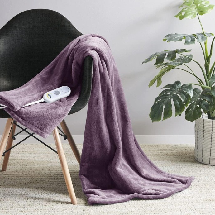 Serta Luxuriously Soft Plush electric blanket double