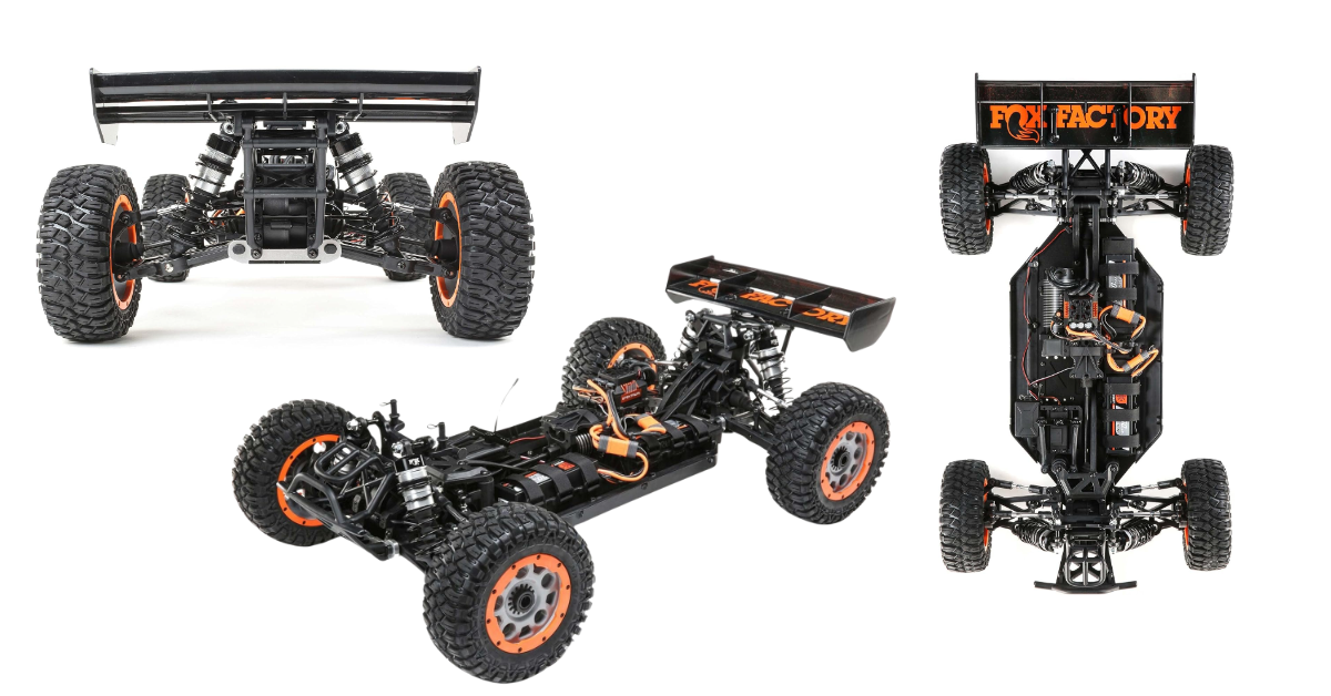 1:5 LOSI DBXL-E 2.0 meilleur buggy des dunes télécommandé