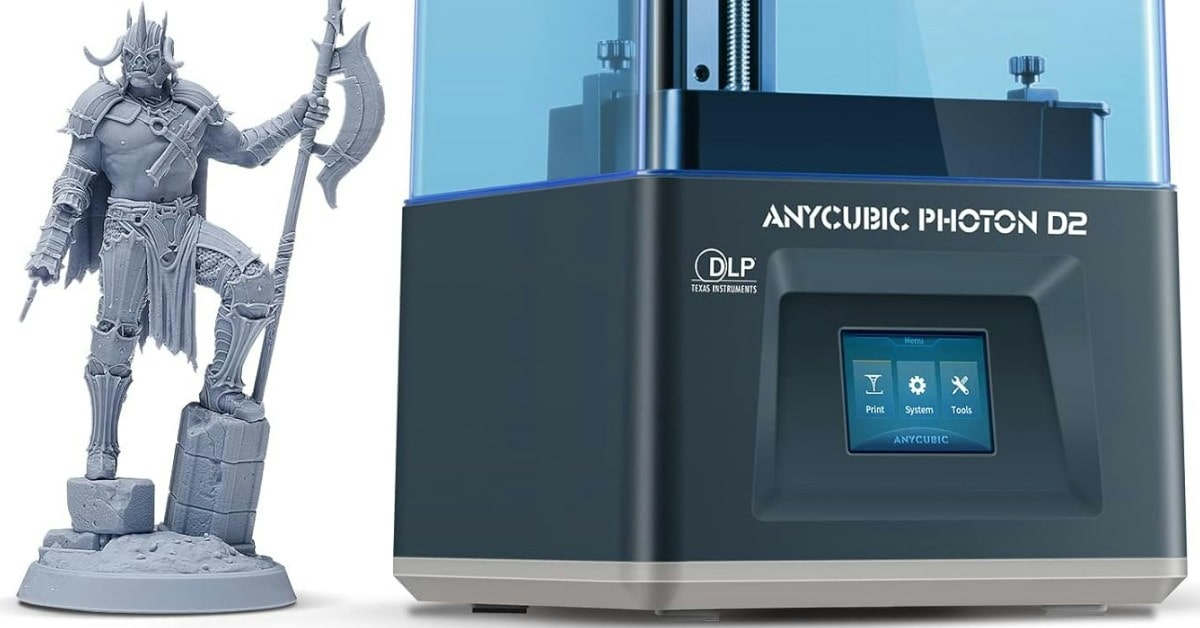 ANYCUBIC Photon D2 figurine imprimante 3d
