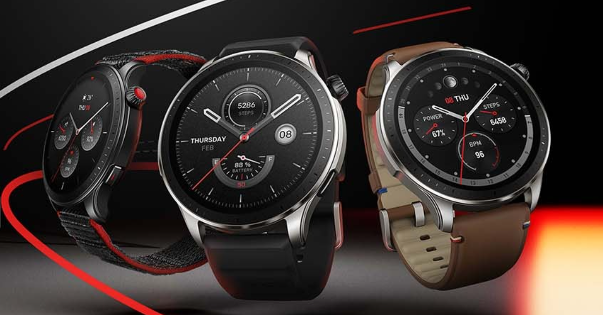 Amazfit GTR 4 meilleure montre connectée pour android