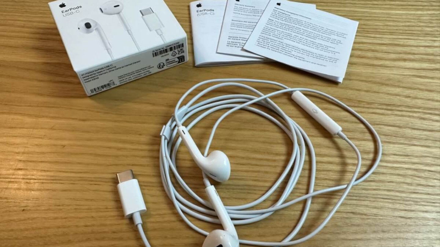 Écouteurs filaires USB-C Apple EarPods pour Android
