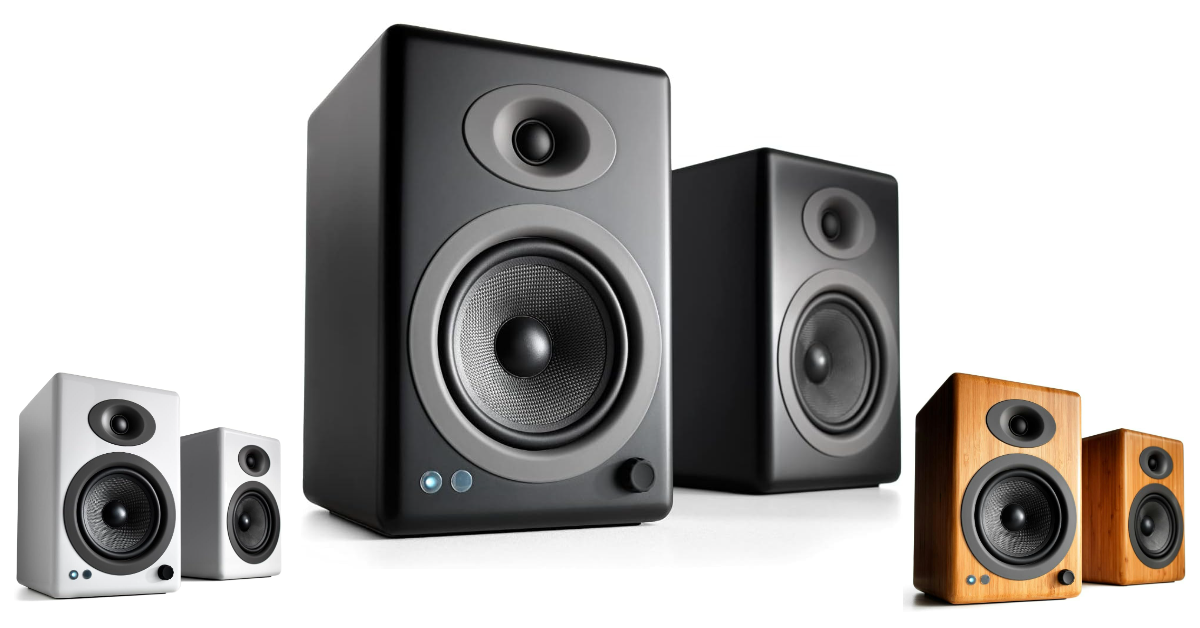 Audioengine A5+ bluetooth speakers for record player