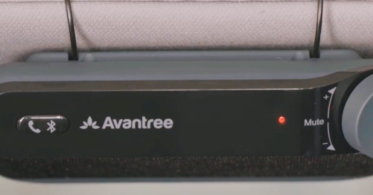Haut-parleur bluetooth pour voiture Avantree Roadtrip pour les appels téléphoniques