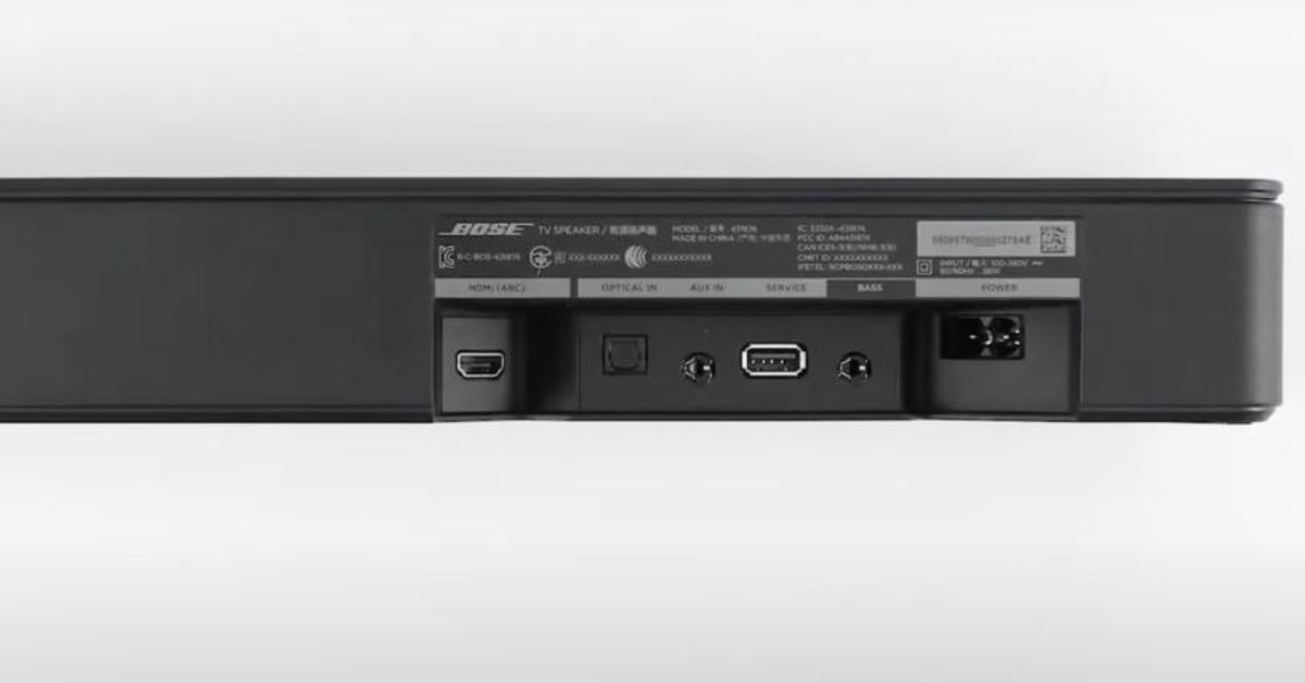 Bose enceintes vidéoprojecteur