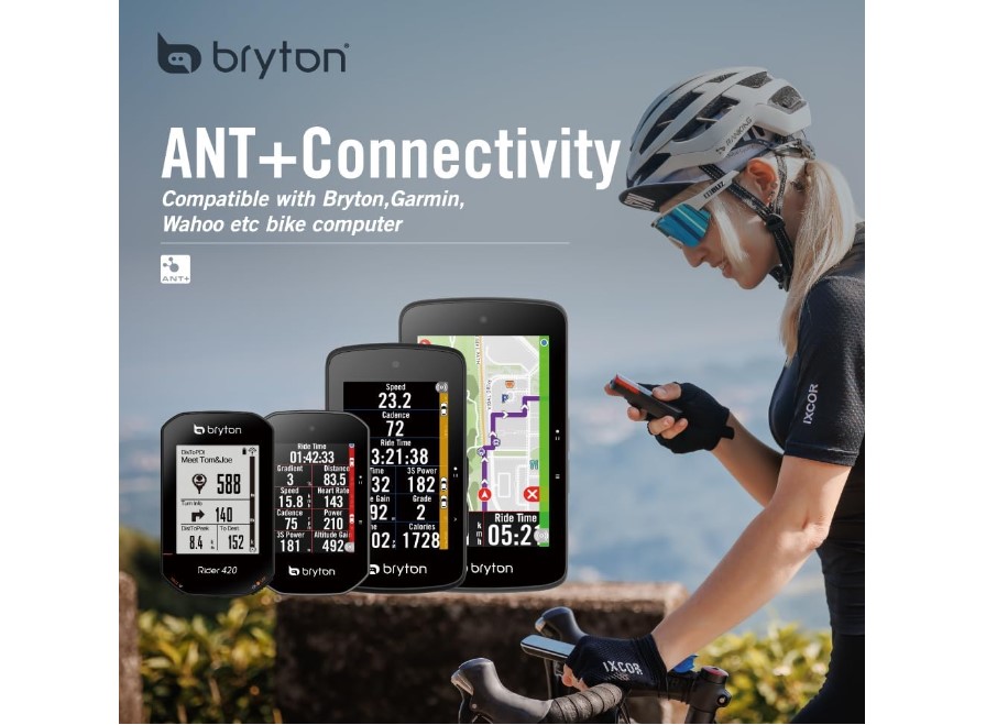 Bryton Gardia R300L bike safety radar light