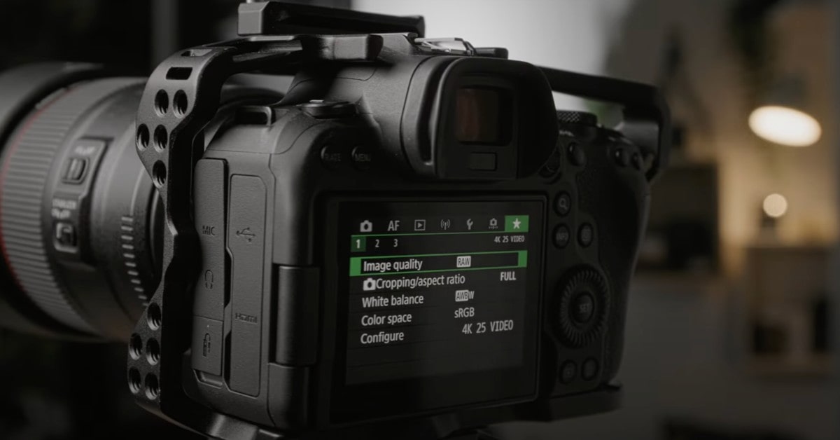 Canon EOS R6 meilleure caméra pour interviews