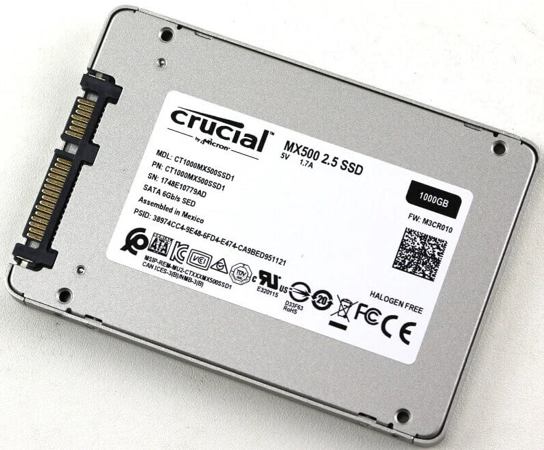 Crucial MX500 disque dur archive