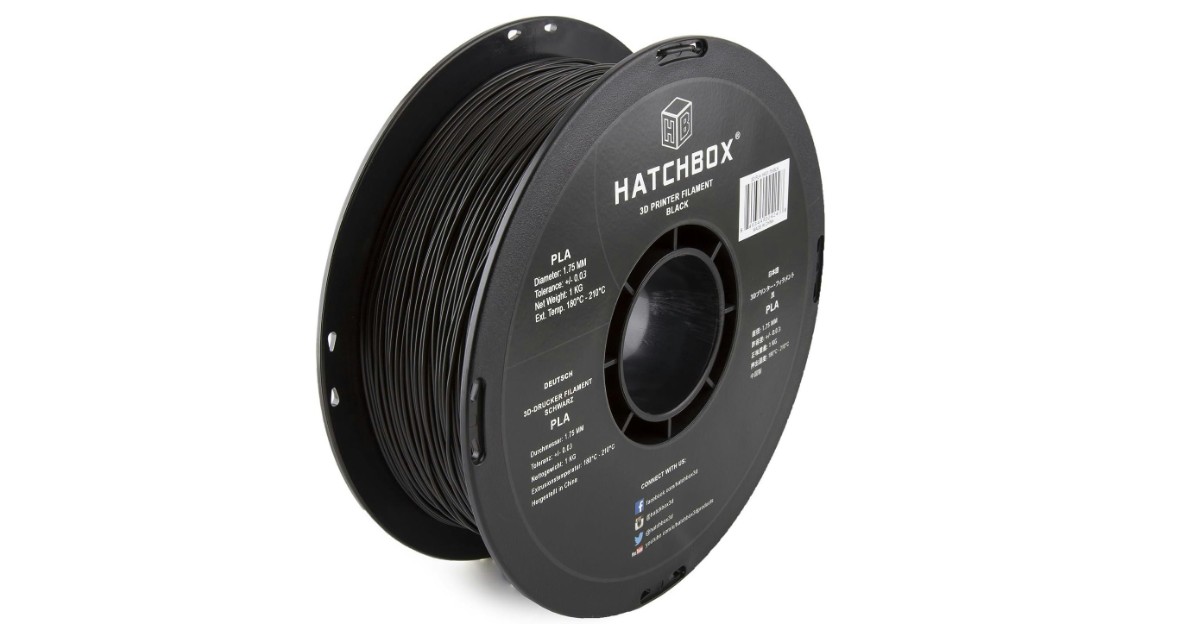 HATCHBOX filament PLA pour miniatures