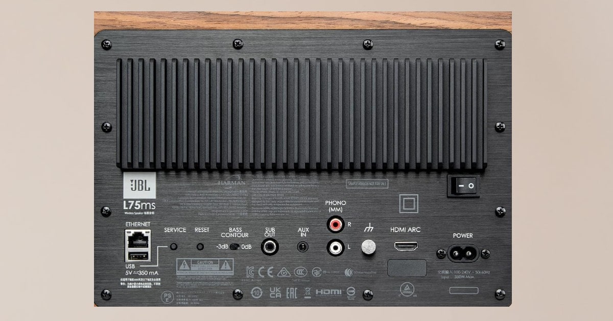 JBL L75ms Music mini stereo system