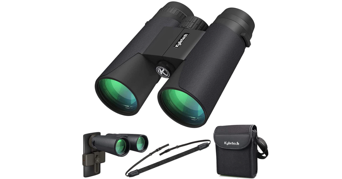 Kylietech UW-090 12x42 meilleures jumelles compactes pour l'ornithologie