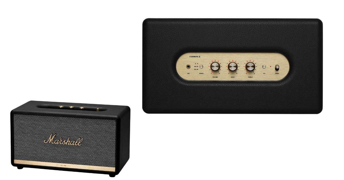 Marshall Stanmore II bluetooth speaker for record player