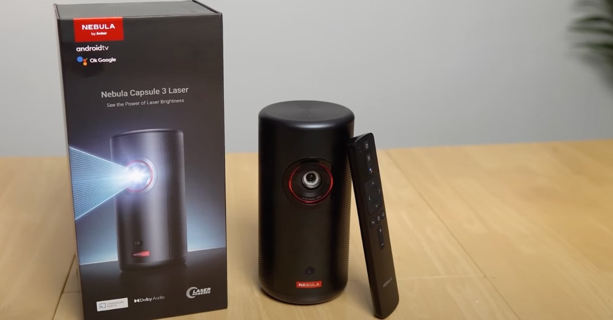 NEBULA by Anker Capsule 3 Meilleur projecteur pour films en plein air