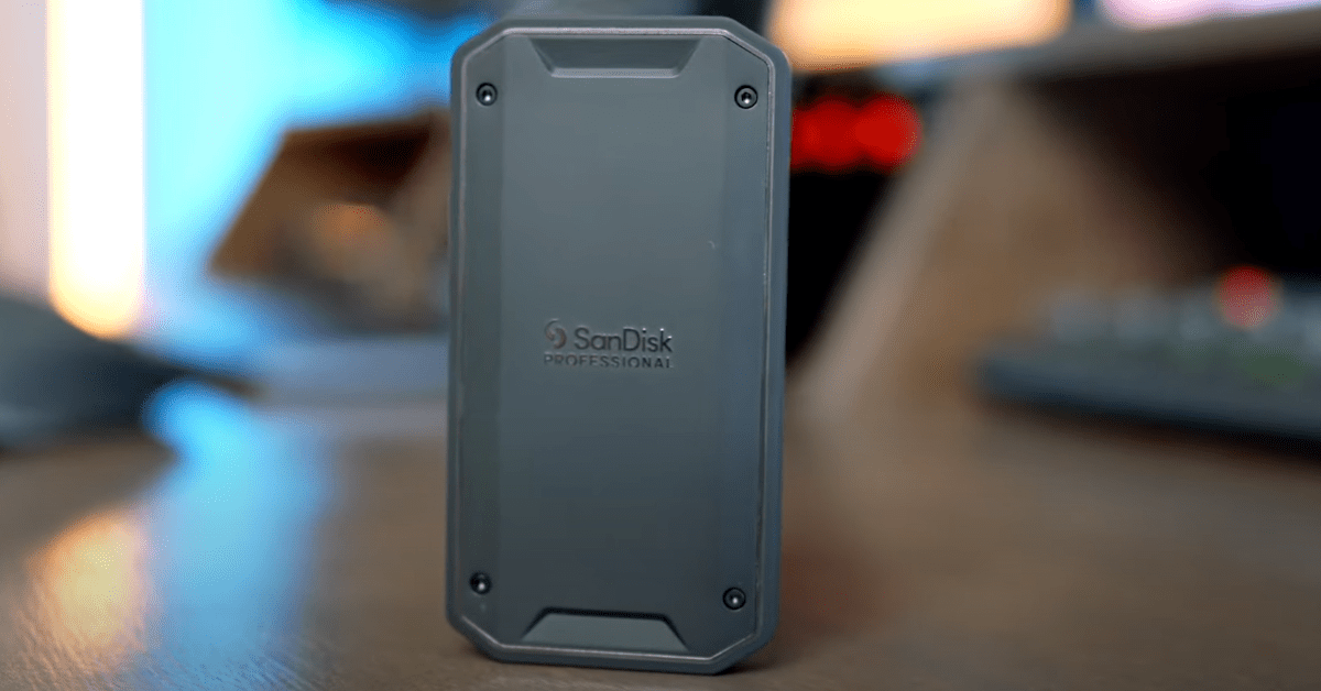 SANDISK PROFESSIONAL PRO-G40 thunderbolt ssd