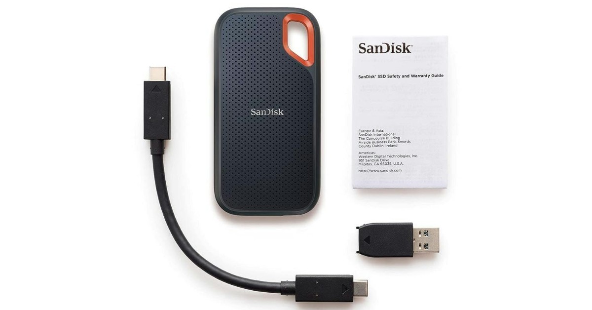 SanDisk SSD V2 external portable ssd