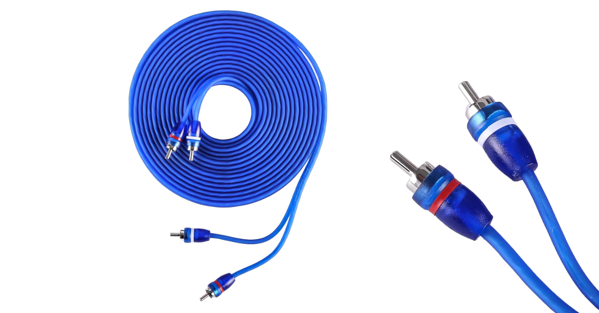 Skar Audio Twisted Pair RCA Interconnect car audio rca cables