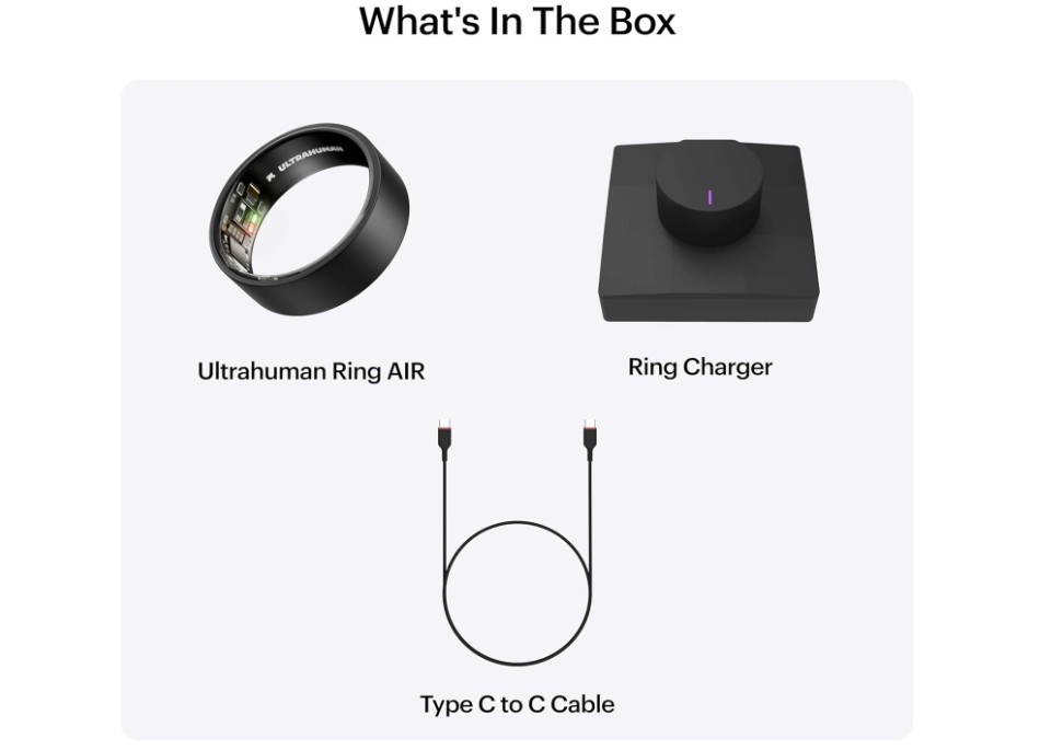 Ultrahuman Ring Air, une bague intelligente à porter sur soi