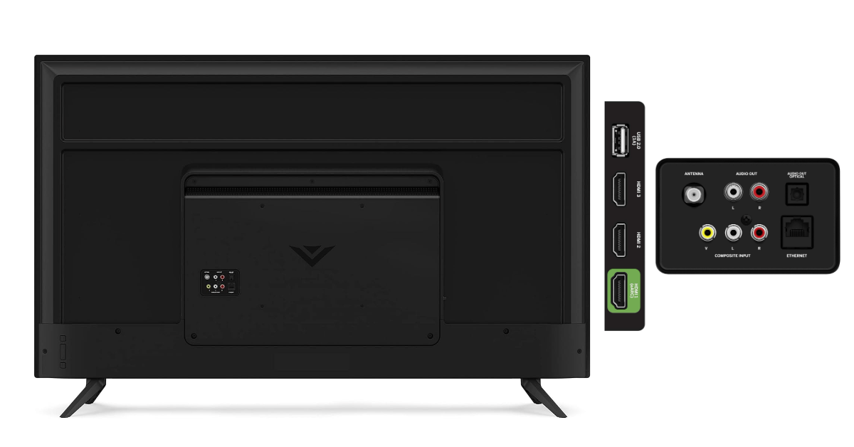 VIZIO 50-Inch V-Series easiest smart tv for seniors