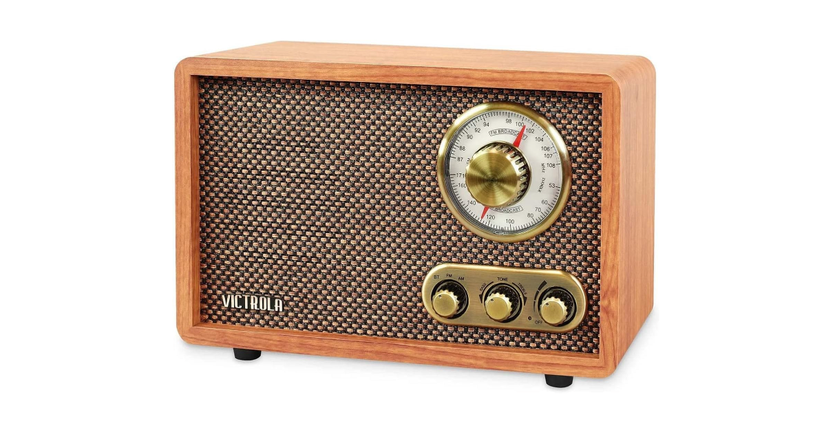 Victrola VRS-2800 bluetooth speaker with fm radio