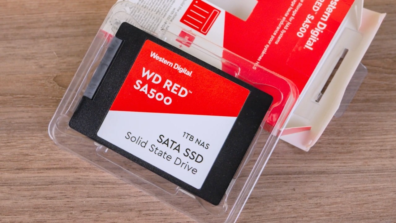 Western Digital Red SA500 ssd for server