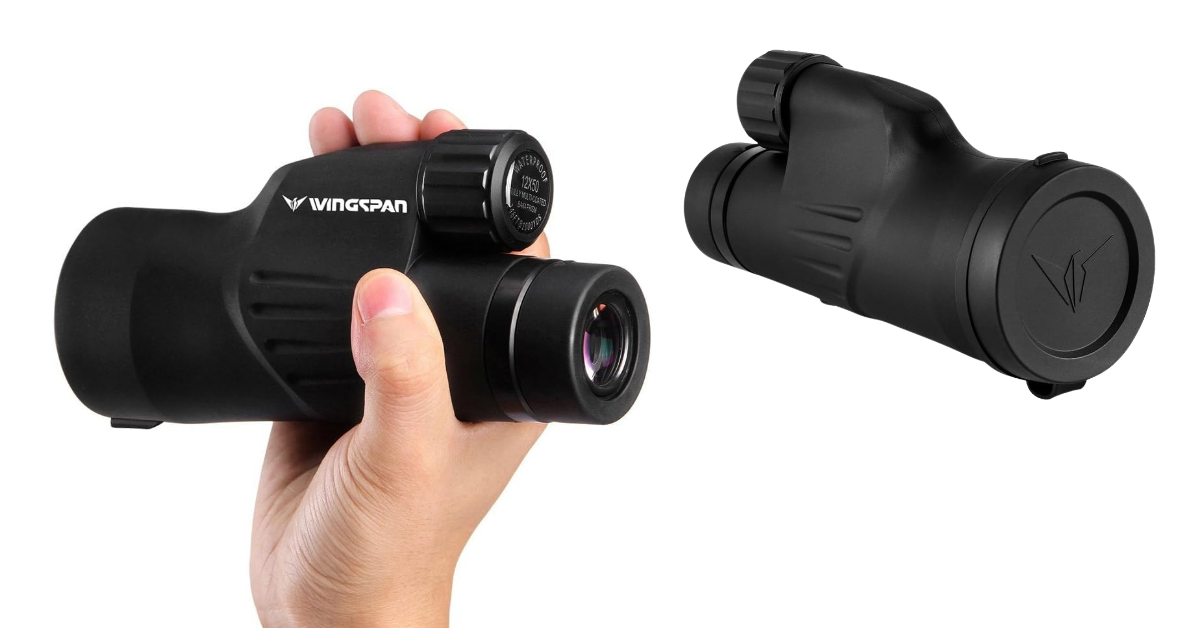 Wingspan 12x50 meilleur télescope monoculaire pour longue distance