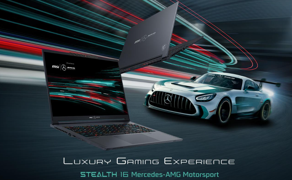 MSI представила лімітовану серію ноутбуків Stealth 16 Mercedes-AMG Motosport вартістю €3299