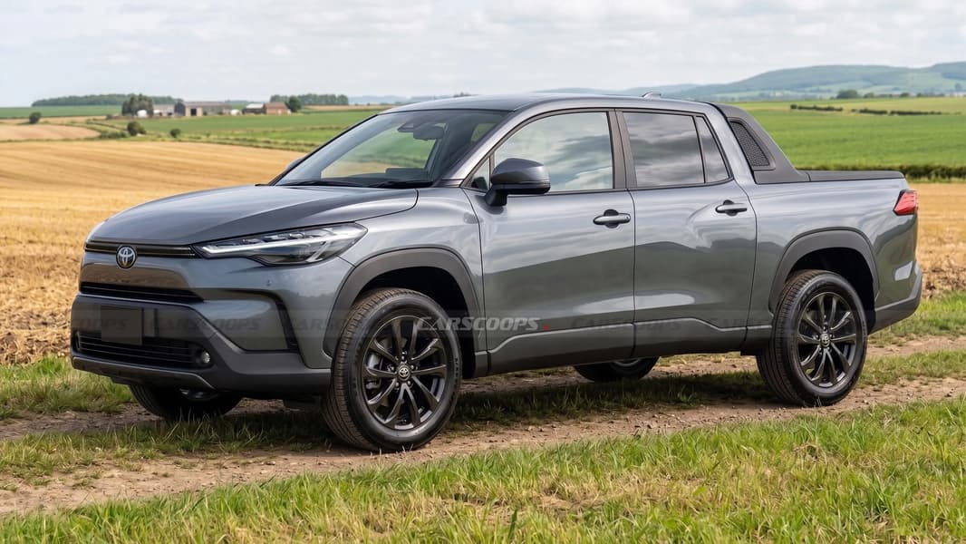Рендер пікапа Toyota Corolla Cross