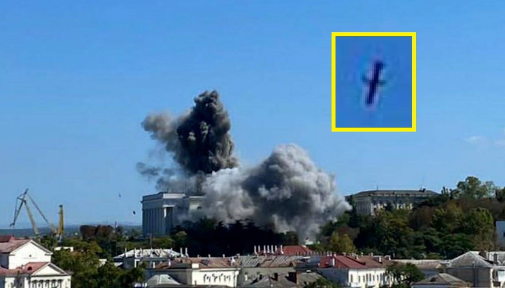 Storm Shadow / SCALP EG missiles struck the headquarters of the Russian Federation's Black Sea Fleet in Crimea during a meeting of senior personnel