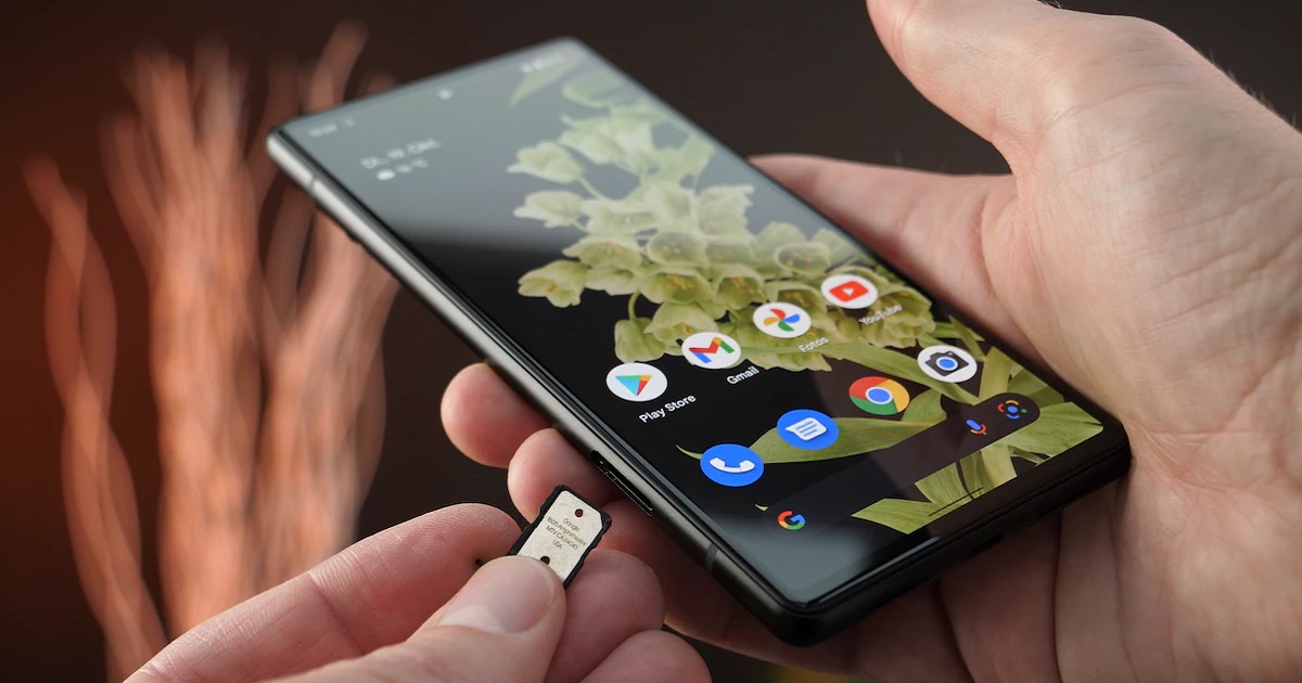 Le Google Pixel 6 peut être débloqué avec une deuxième carte SIM.
