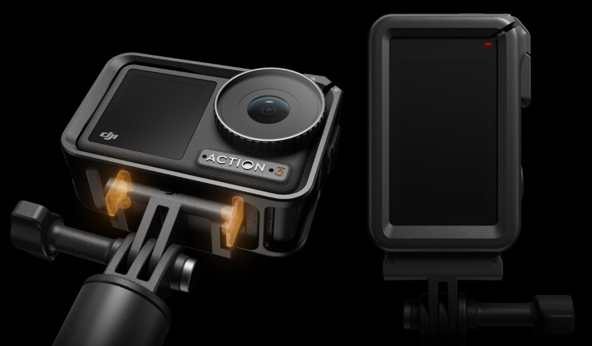 DJI Osmo Action 3 - 12-МП камера з підтримкою 4K при 120 FPS за ціною від $330
