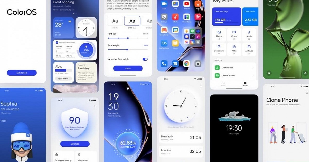 11 OPPO smartphones will receive global stable ColorOS 13 firmware on Android 13 in November - the official list has been published