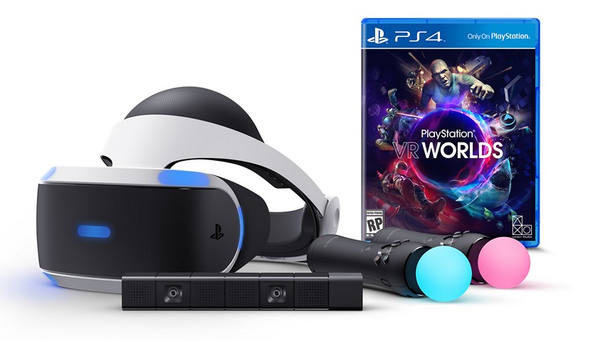 Комплект PlayStation VR с камерой и контроллерами стоит $500