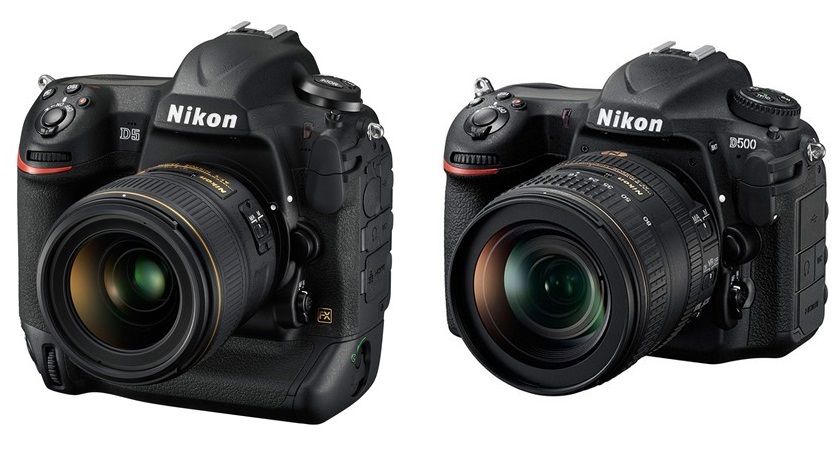 CES 2016: зеркальные камеры Nikon D5 и D500