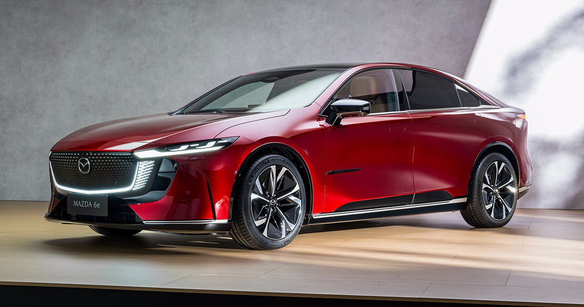 Mazda запускає новий електричний хетчбек Mazda6e: перші подробиці