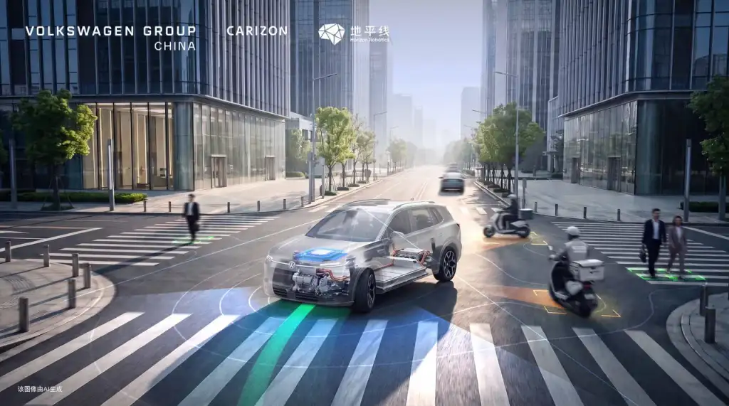 Volkswagen Level 3 autonomous driving test in China