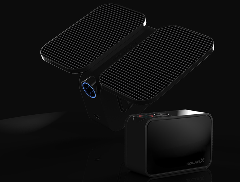 CES 2016: экшн-камера Activeon Solar X с солнечной зарядкой