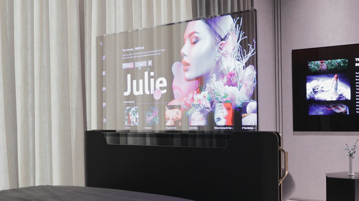 LG won't be able to release transparent OLED TVs until 2024