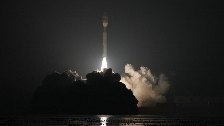 Запуск ракеты Jielong-3 с морской платформы