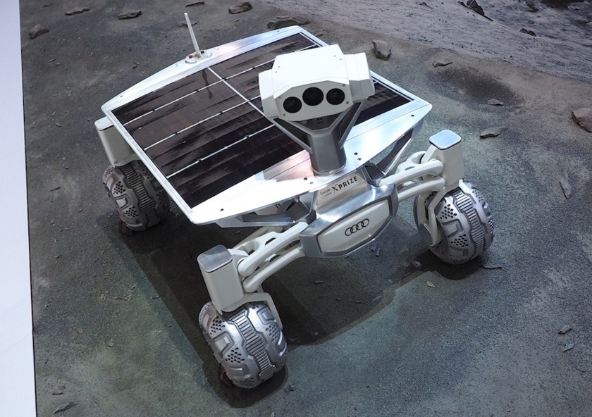 Фотографии и первая информация о луноходе Audi Lunar Quattro