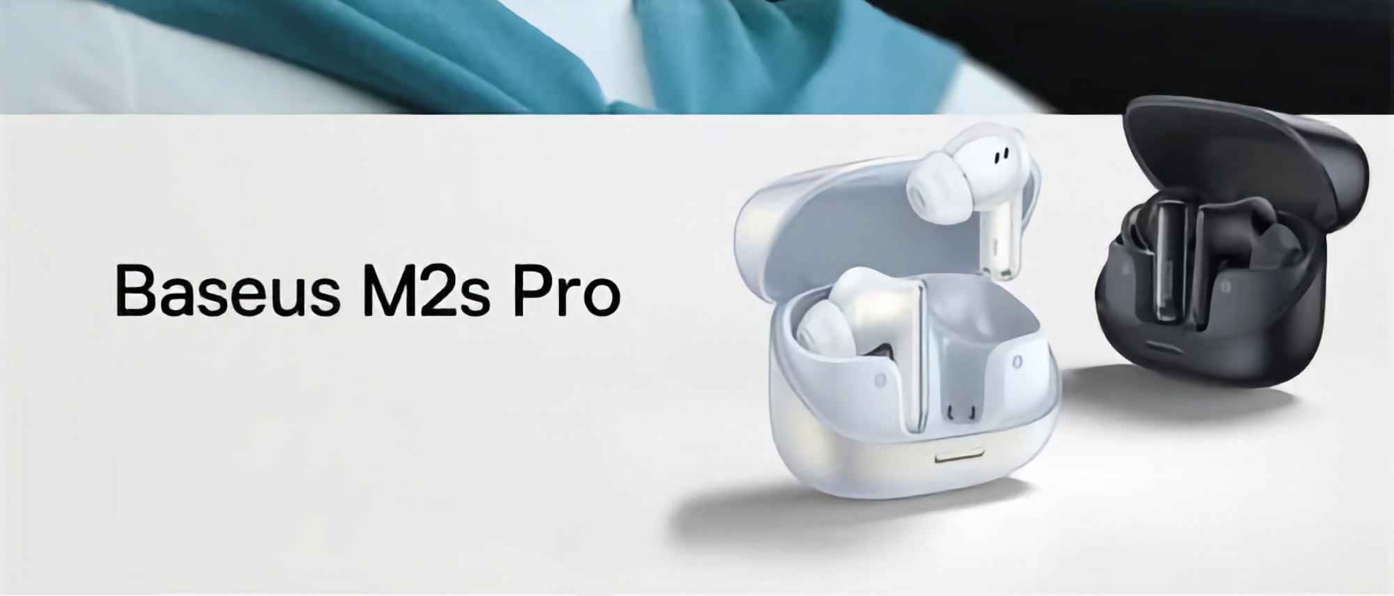 Baseus M2s Pro: TWS-навушники з ANC, Bluetooth 5.4 і Hi-Res Audio за $45